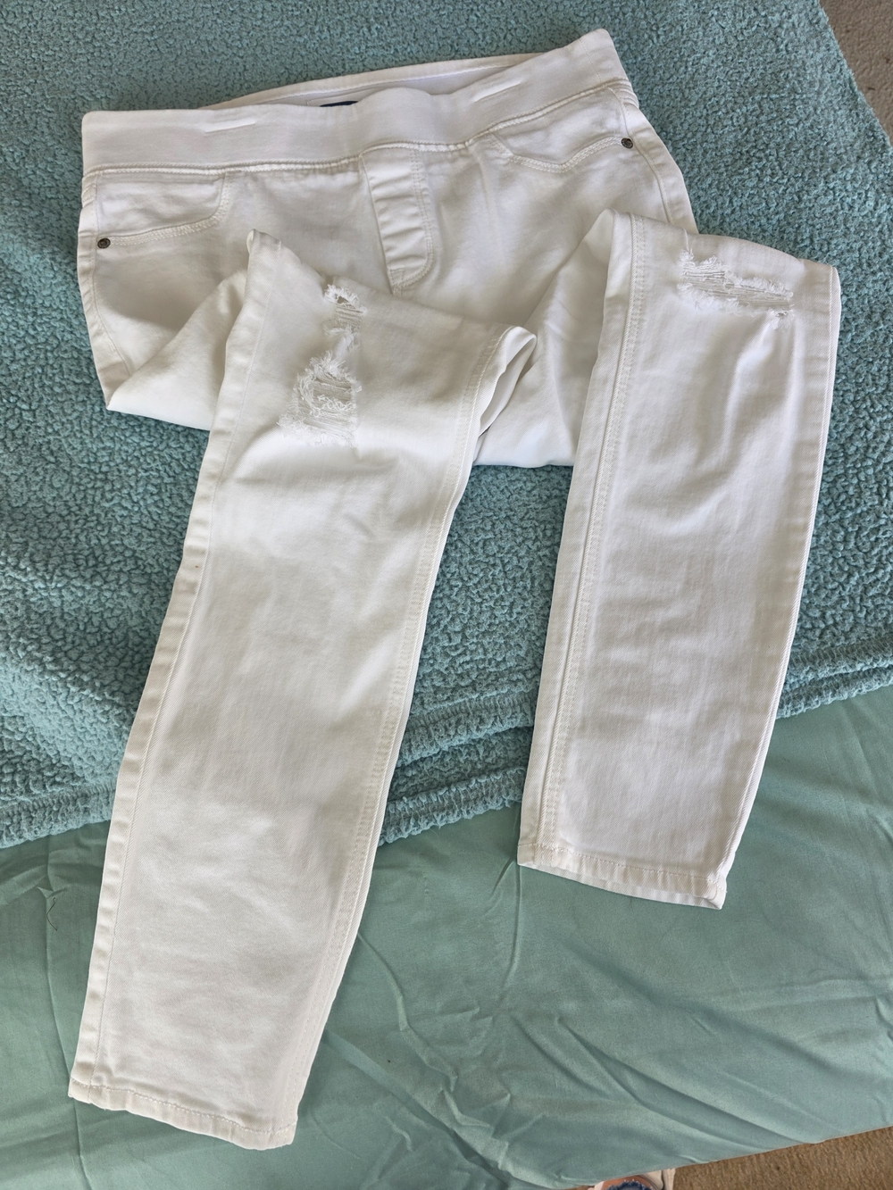 Old Navy White Skinny Jeans